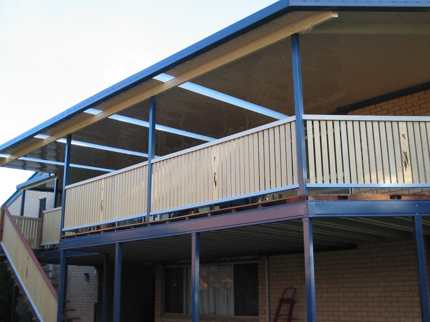Deck and Roof - 6m x 4m -  Supply & Install QHI National