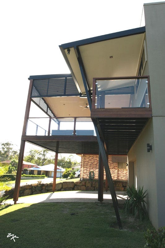 High-Set Deck - 11m x 3m- Supply & Install – Queensland Home