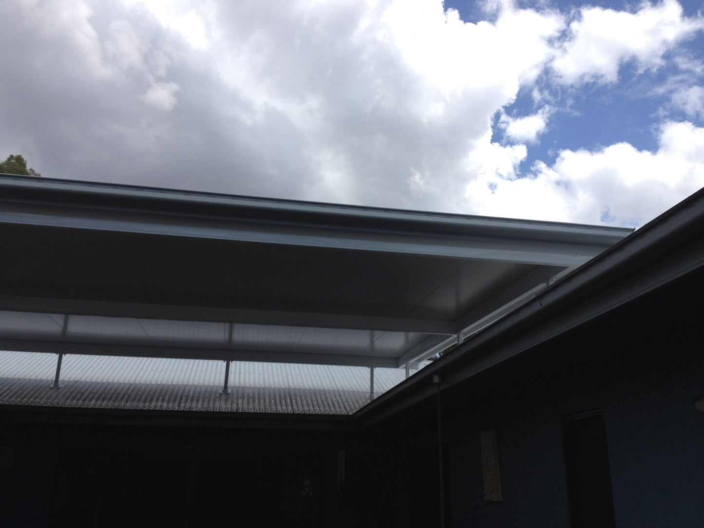 Insulated Flyover Patio Roof- 11m x 4m- Supply & Install QHI National