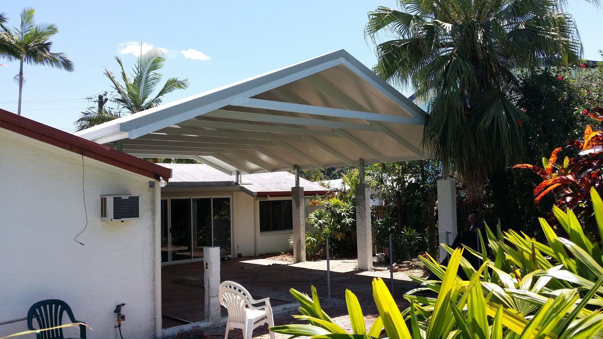 Insulated Gable Patio - 10m x 4m- Supply & Install QHI National