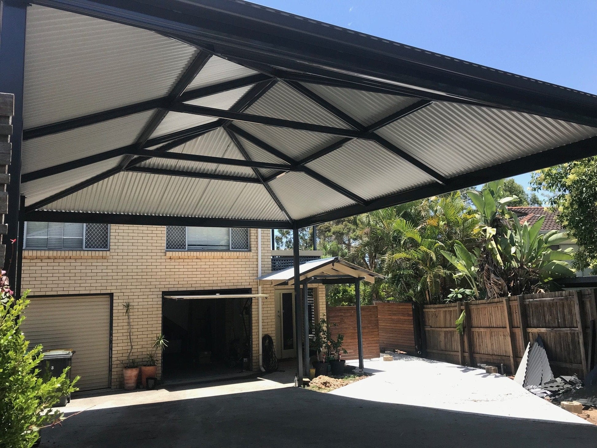 Insulated Gable Patio - 10m x 4m - Supply & Install QHI National