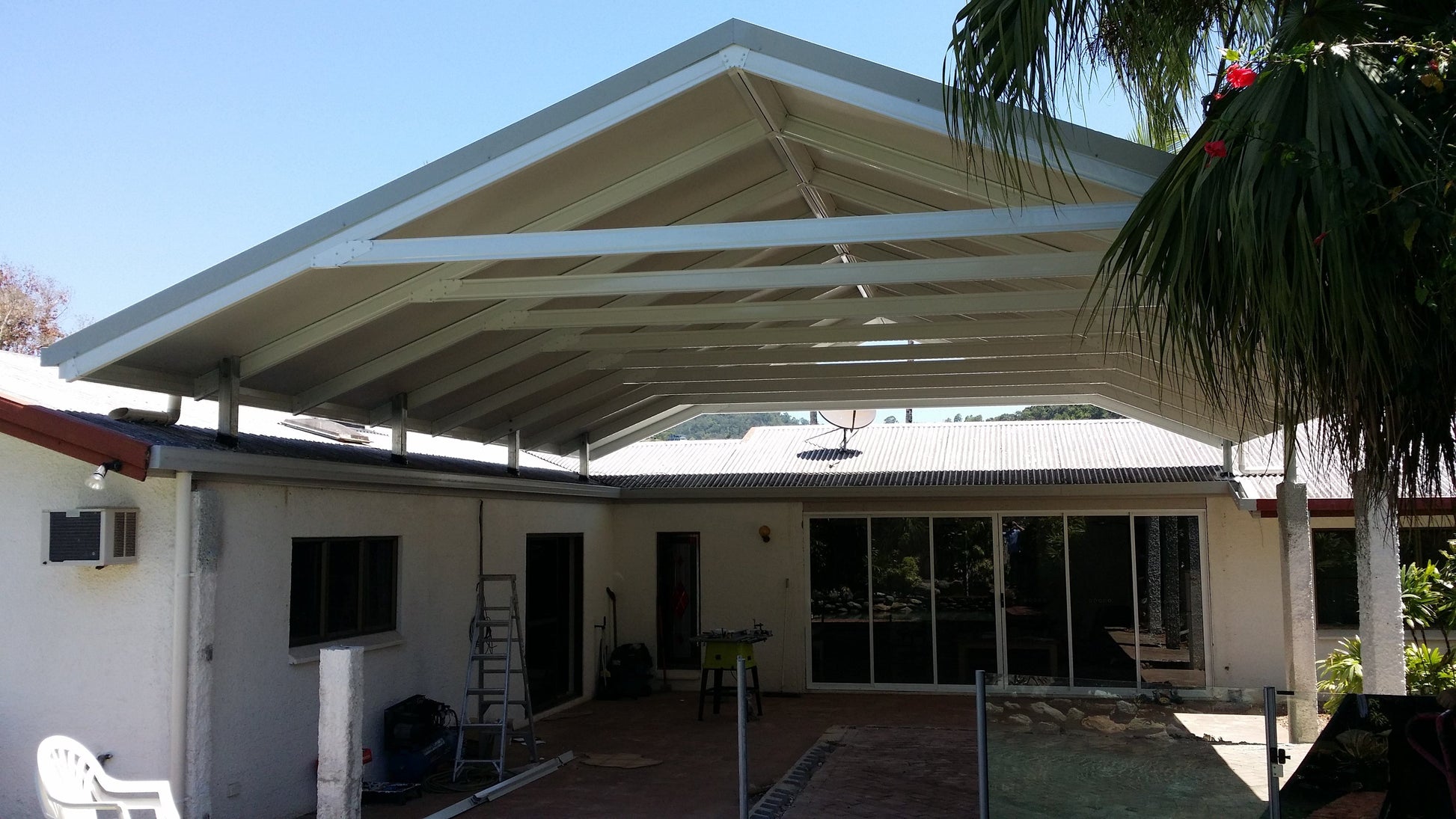 Insulated Gable Patio - 8m x 4m- Supply & Install QHI National