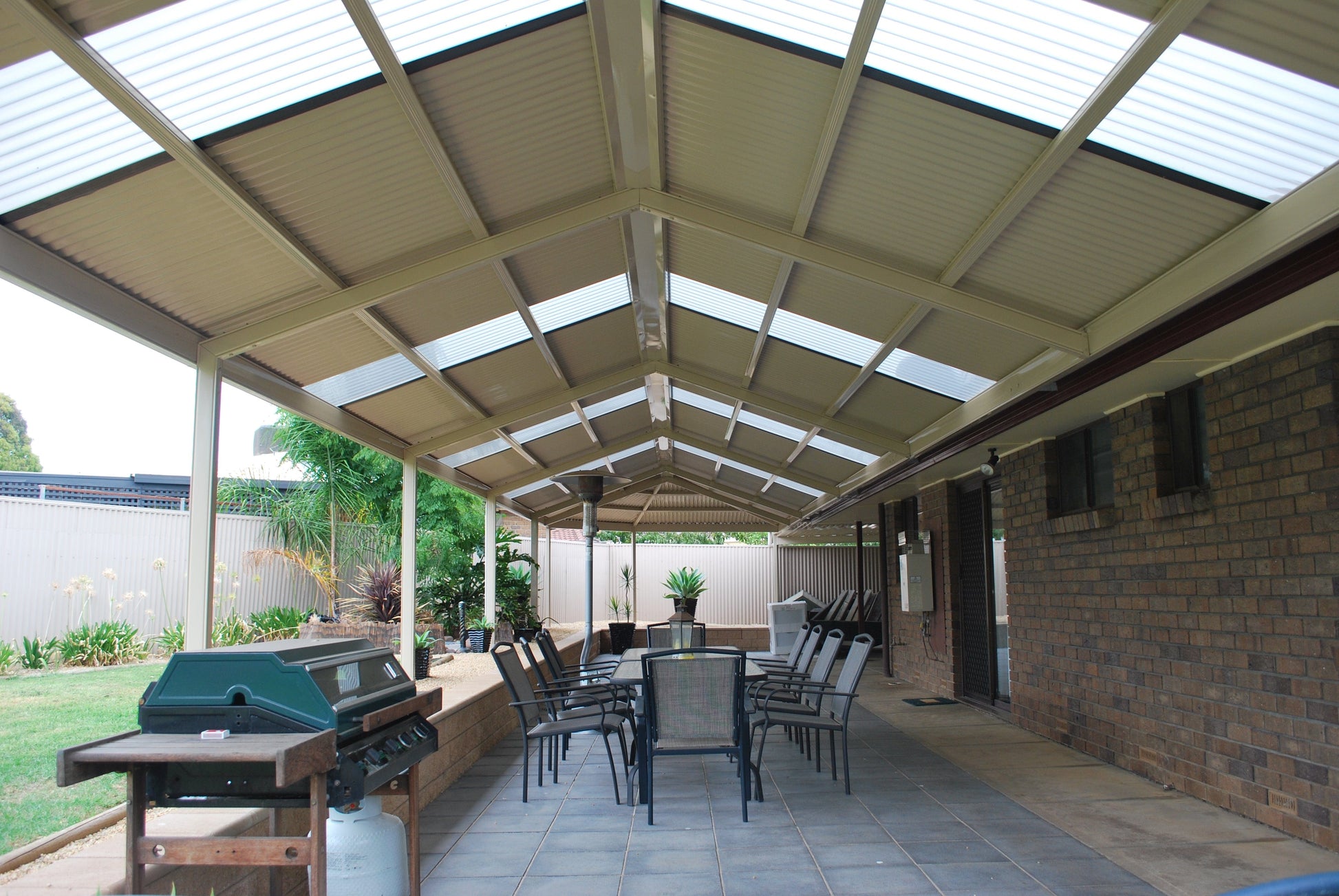 Non-Insulated Gable Patio - 10m x 6m- Supply & Install QHI National