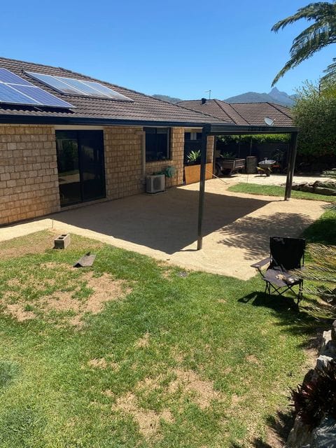NON-INSULATED Skillion Patio - 11m x 5m  Supply & Install QHI National