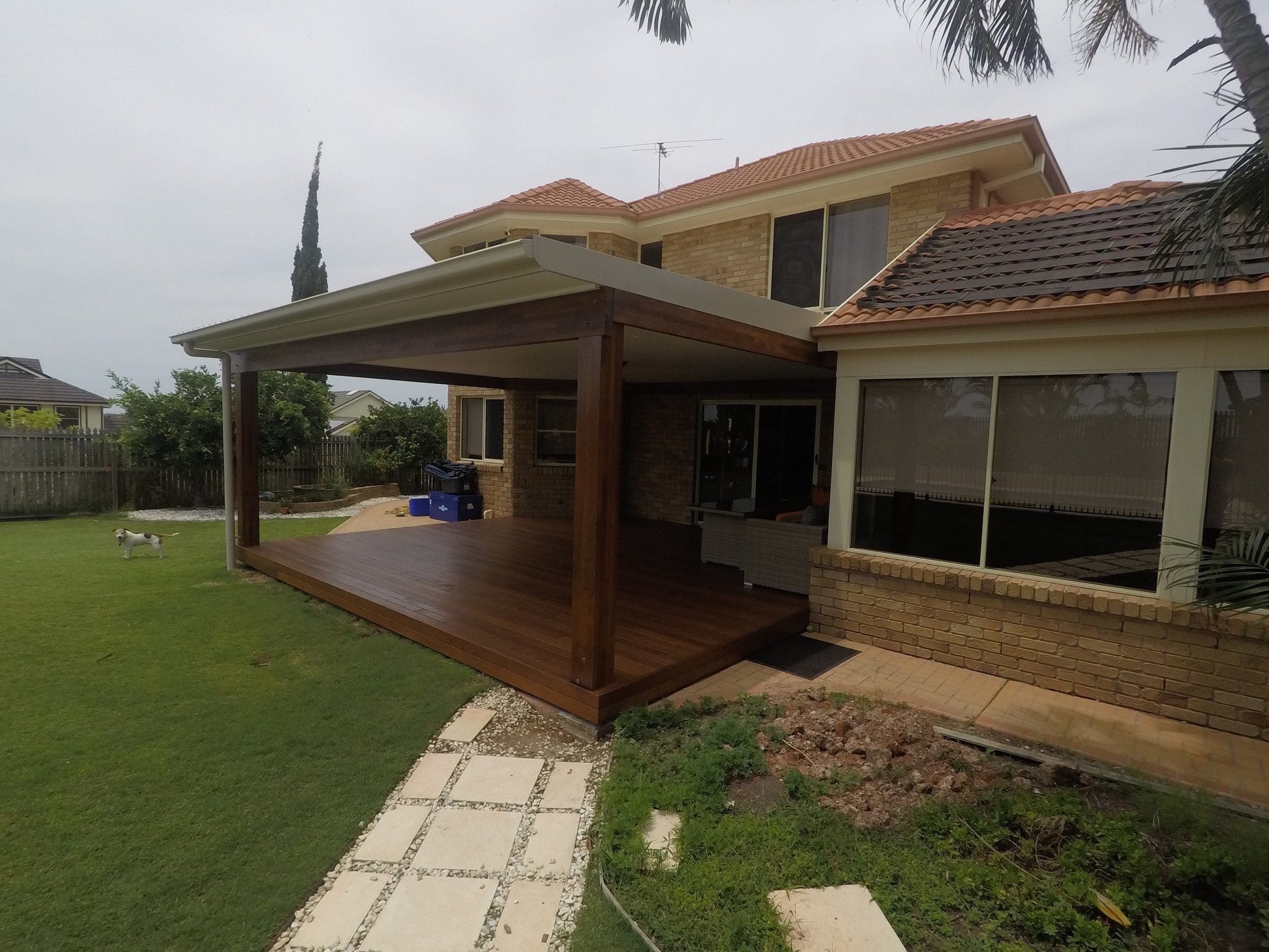 NON-INSULATED Skillion Patio - 11m x 6m-  Supply & Install QHI National