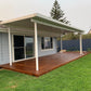 NON-INSULATED Skillion Patio - 6m x 6m- Supply & Install QHI National