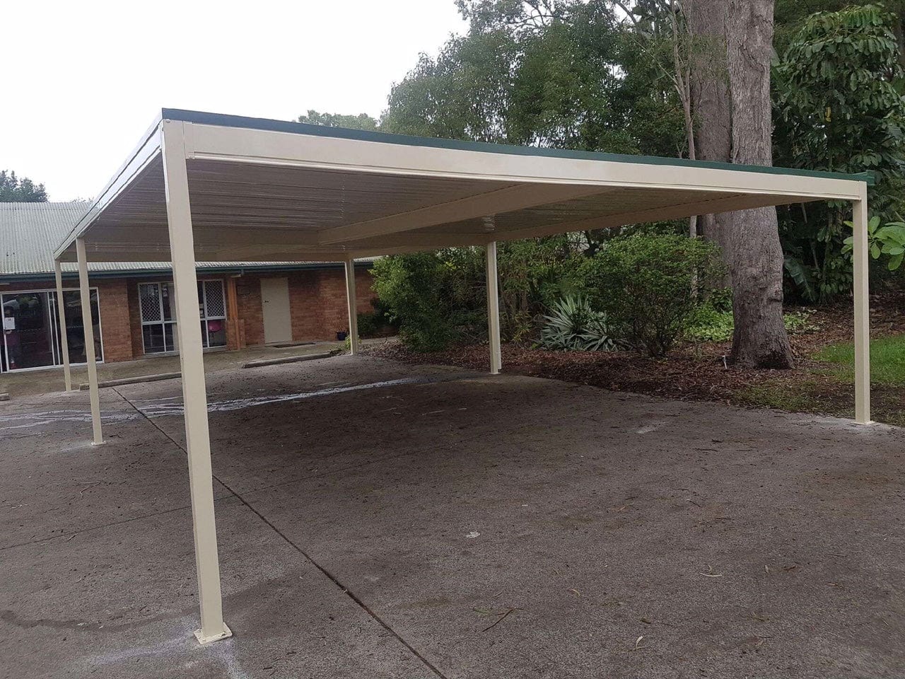 Skillion Carport Freestanding  - 6m x 6m- Supply & Install QHI National